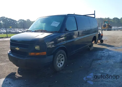 2012 Chevrolet Express 1500 Work Van z USA, uszkodzony, nr VIN 1GCSGAFX5C1140025